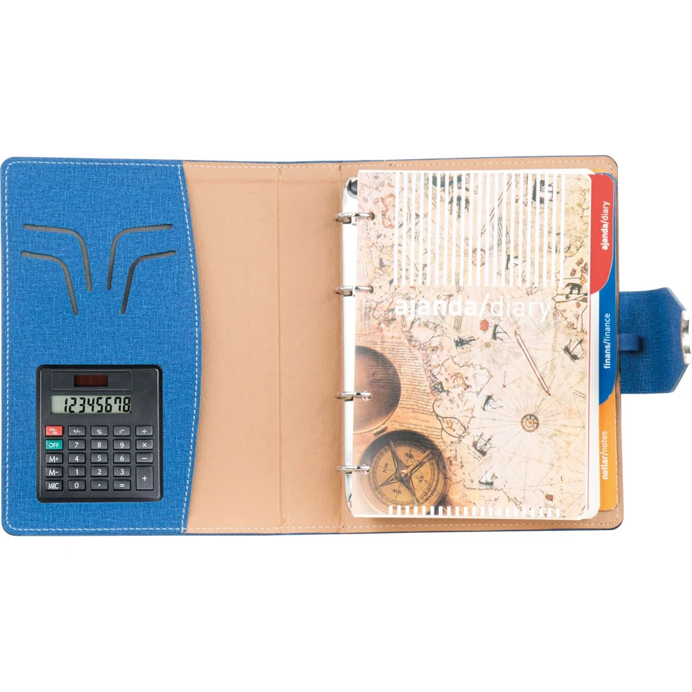 Termo Deri Organizer 18×23 cm, Çizgili, Ajanda – Manavgat 2