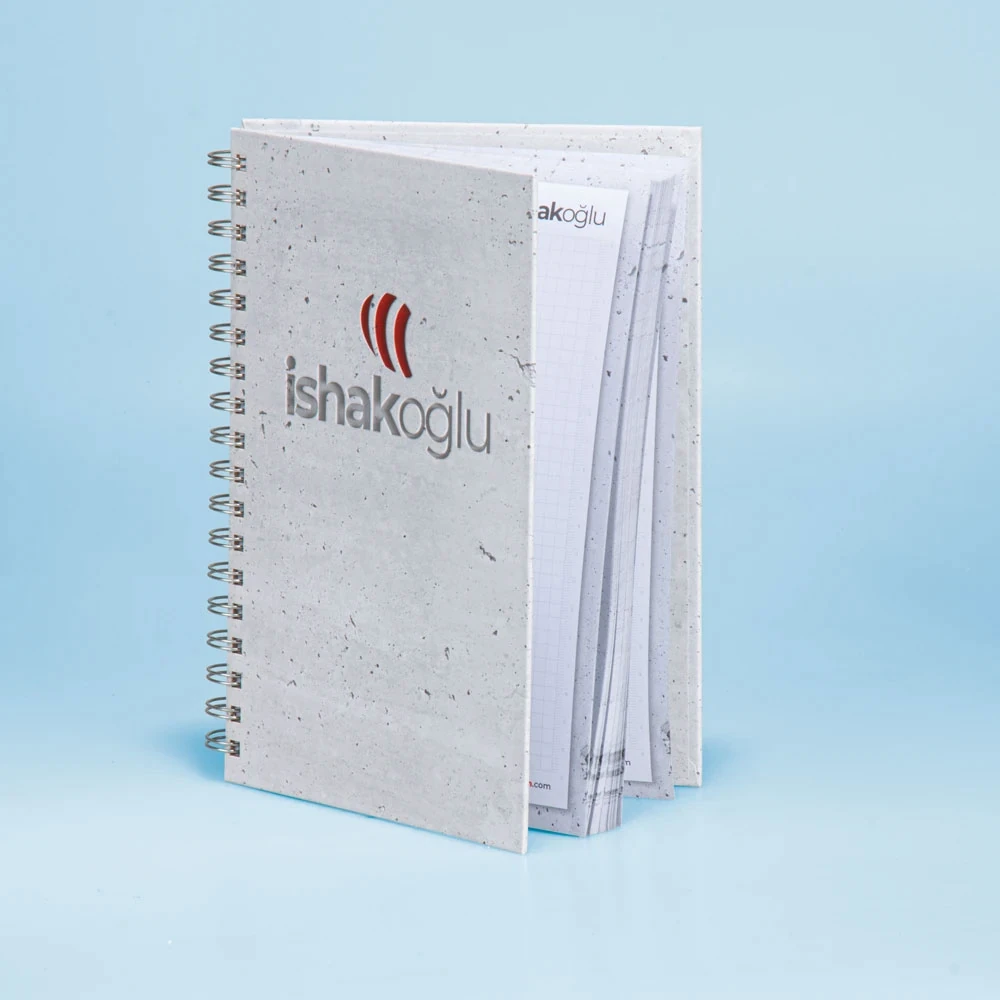 Taslama Defter 15×21 cm, Spiralli, Çift Yön – DFT-01-15x21