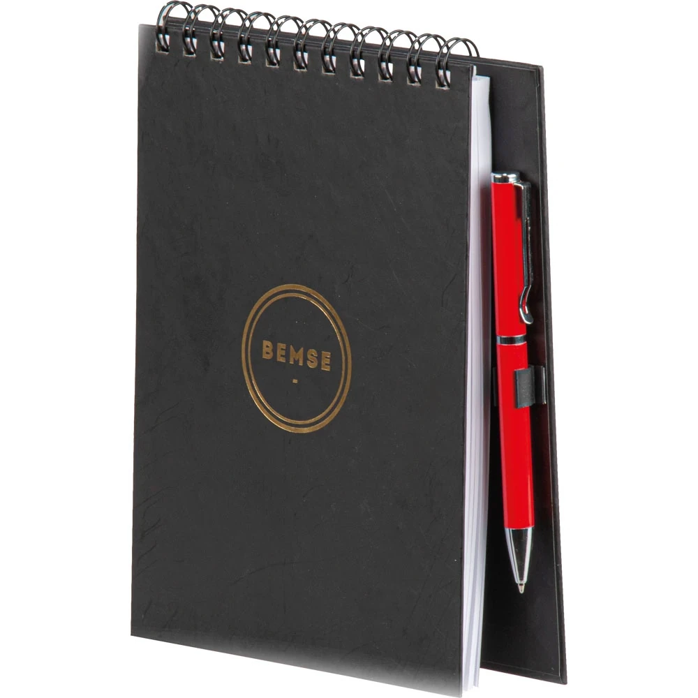 Taslama Bloknot, Kalem Tutuculu, Spiralli, Çift Yön – BLK-08