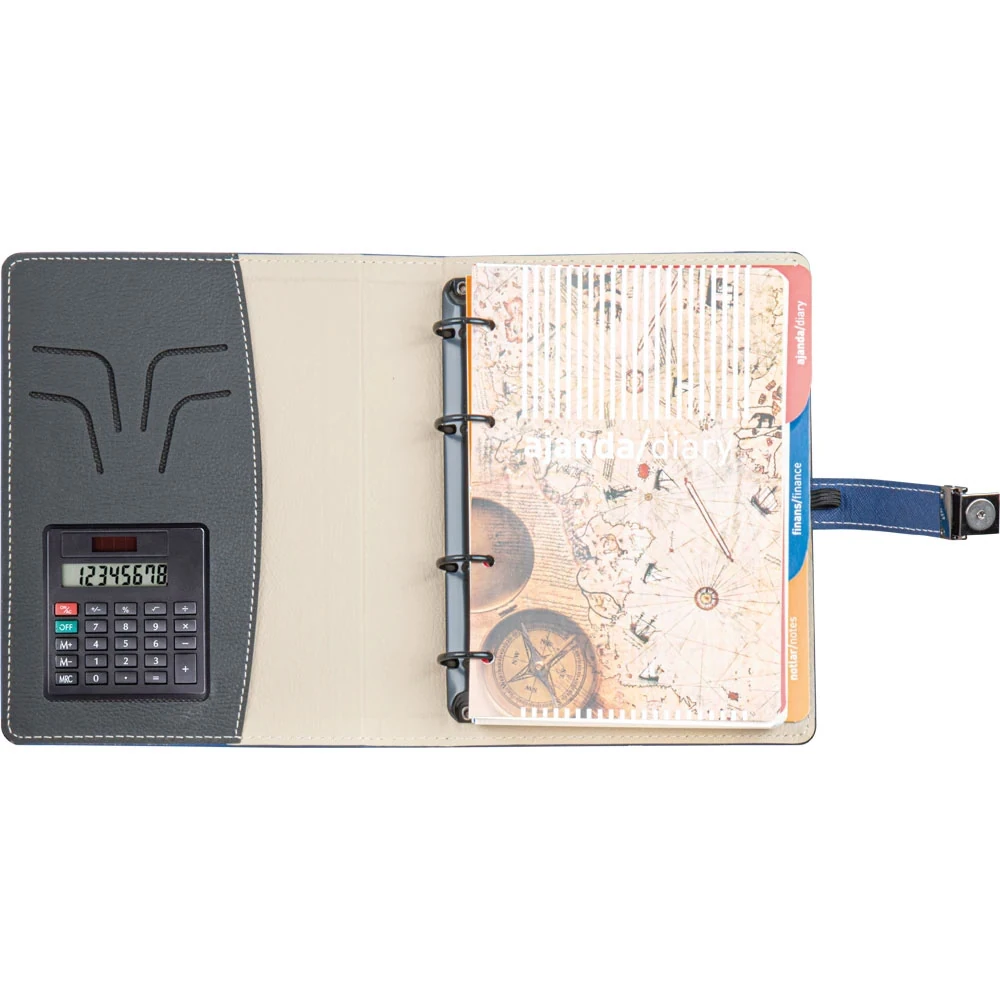 Termo Deri Organizer 18×23 cm, Çizgili, Ajanda – Trabzon 2