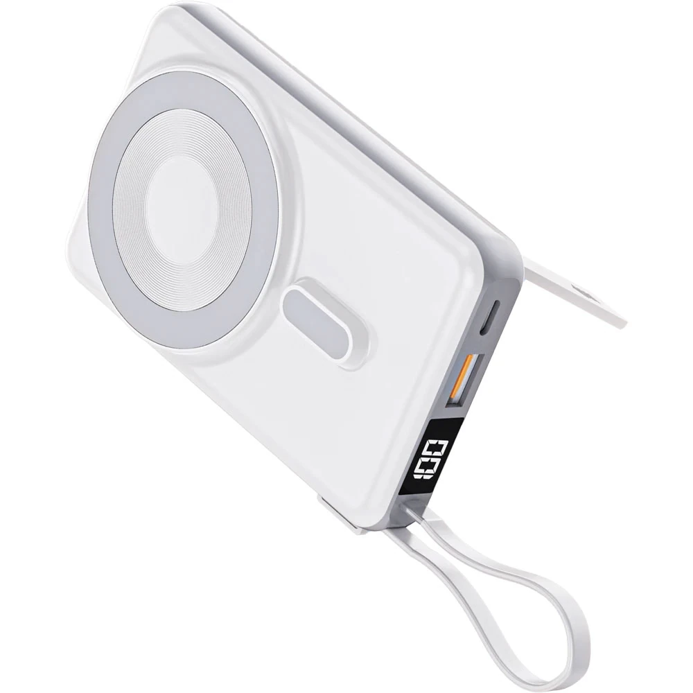 Plastik MagSafe Powerbank, Işıklı – PWB-10