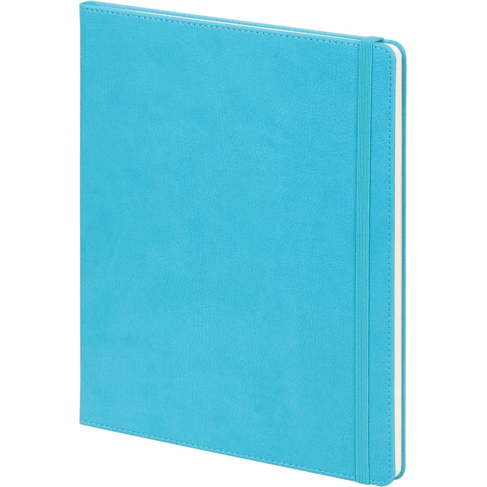 Termo Deri Tarihsiz Defter 19,5×25 cm, Lastikli, Kareli, Sade – Güngören