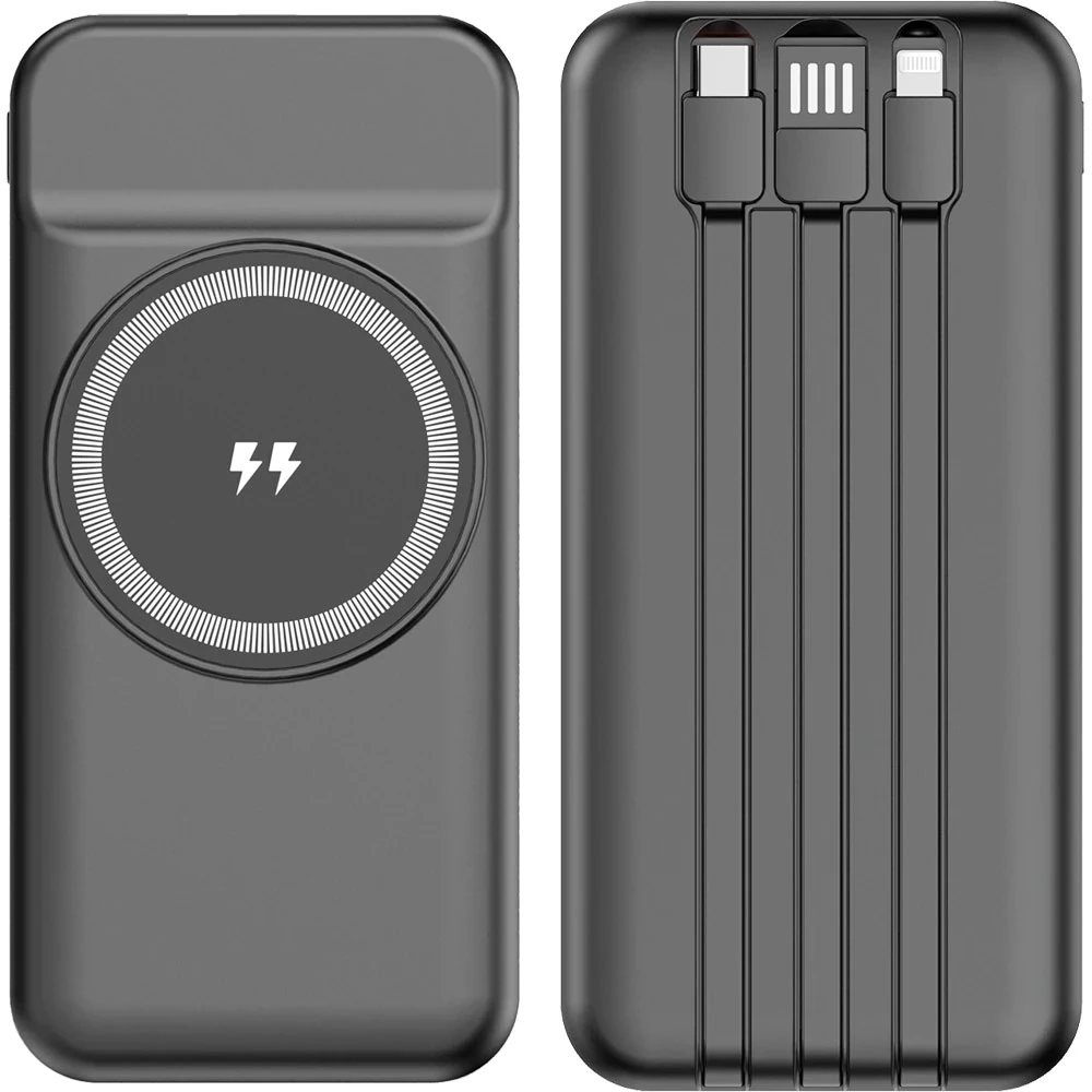 Plastik MagSafe Powerbank, Kutulu, Işıklı – PWB-150 2