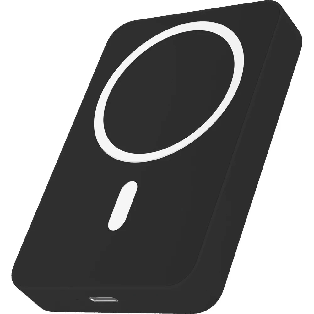 Plastik MagSafe Powerbank, Kablosuz, Işıklı – PWB-110