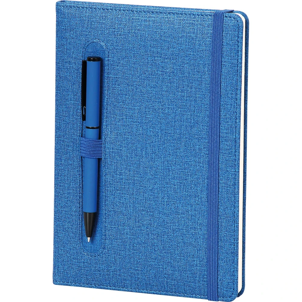Termo Deri Tarihsiz Defter 15×21 cm, Kalem Tutuculu, Lastikli, Çizgili – Vefa
