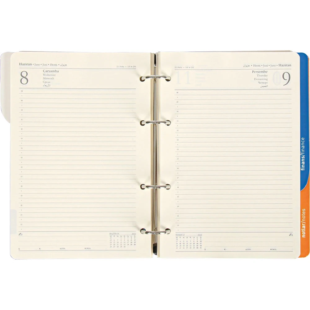 Termo Deri Organizer 18×23 cm, Çizgili, Ajanda – Çeşme 3
