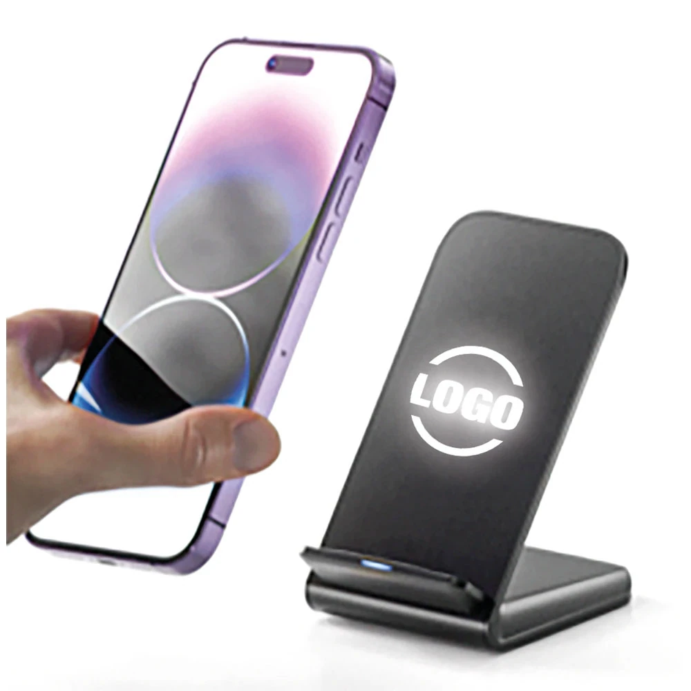 Telefon Standı 12,5×6,5×1 cm, Kutulu, Kablosuz, Işıklı – PWB-410