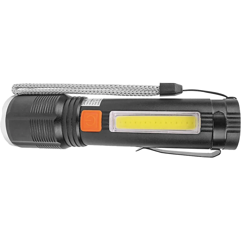 Alüminyum Fener 3,5×14 cm, 1800 mAh, Şarjlı – 4220 3