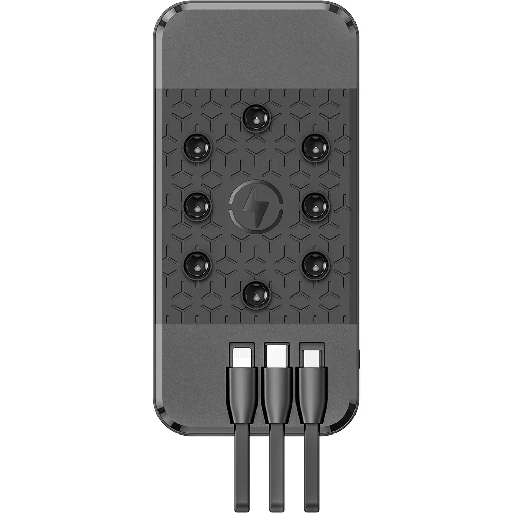 Plastik Powerbank, Kutulu, Kablosuz, Işıklı – PWB-185 3