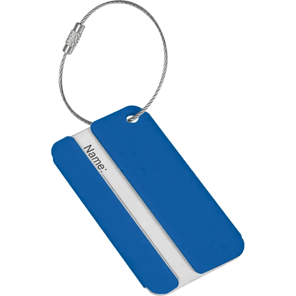 Metal Valiz Etiketi 8×4,3 cm – VLZ-01