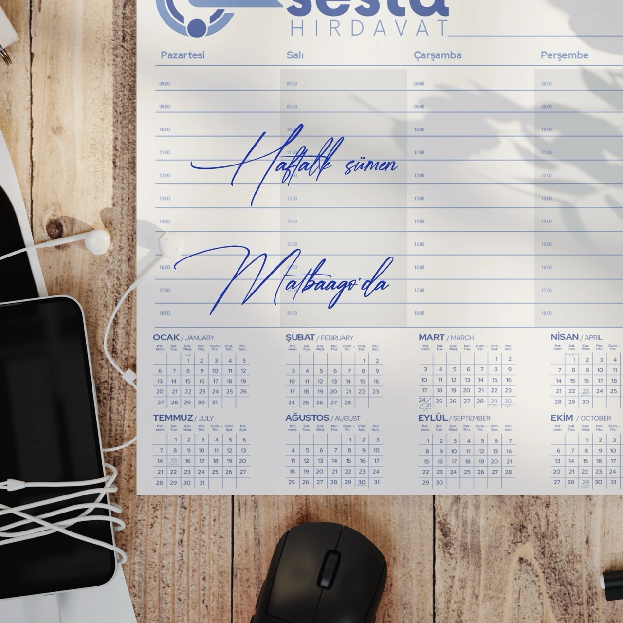 Masa Seti ve Sümeni – Haftalik