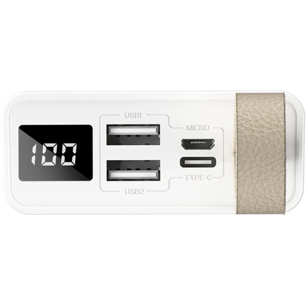 Plastik Powerbank, Kutulu, Işıklı – PWB-20