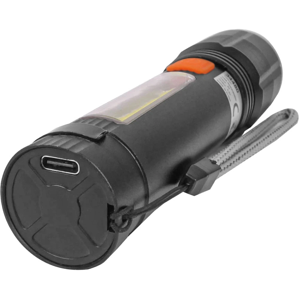 Alüminyum Fener 3,5×14 cm, 1800 mAh, Şarjlı – 4220 2