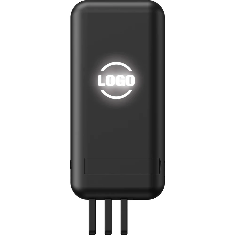 Plastik Powerbank, Kutulu, Kablosuz, Işıklı – PWB-185