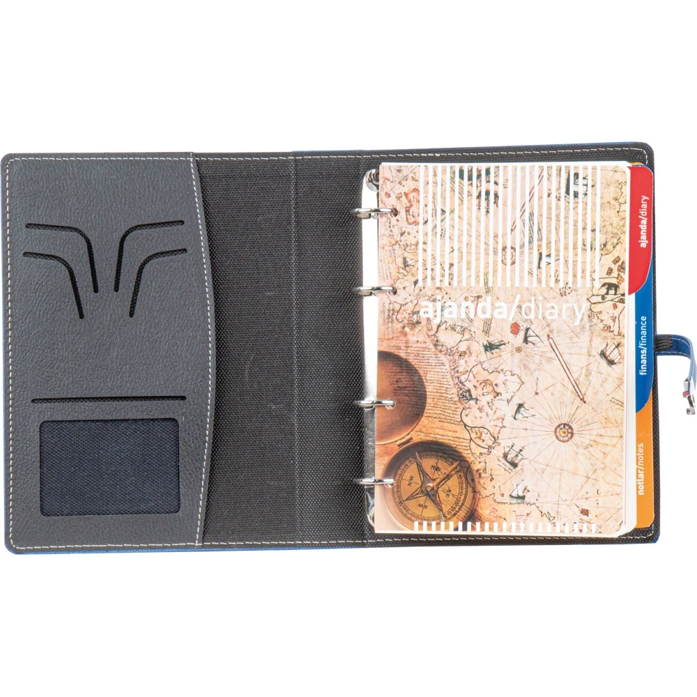 Termo Deri Organizer 18×23 cm, Çizgili, Ajanda – Çeşme 2