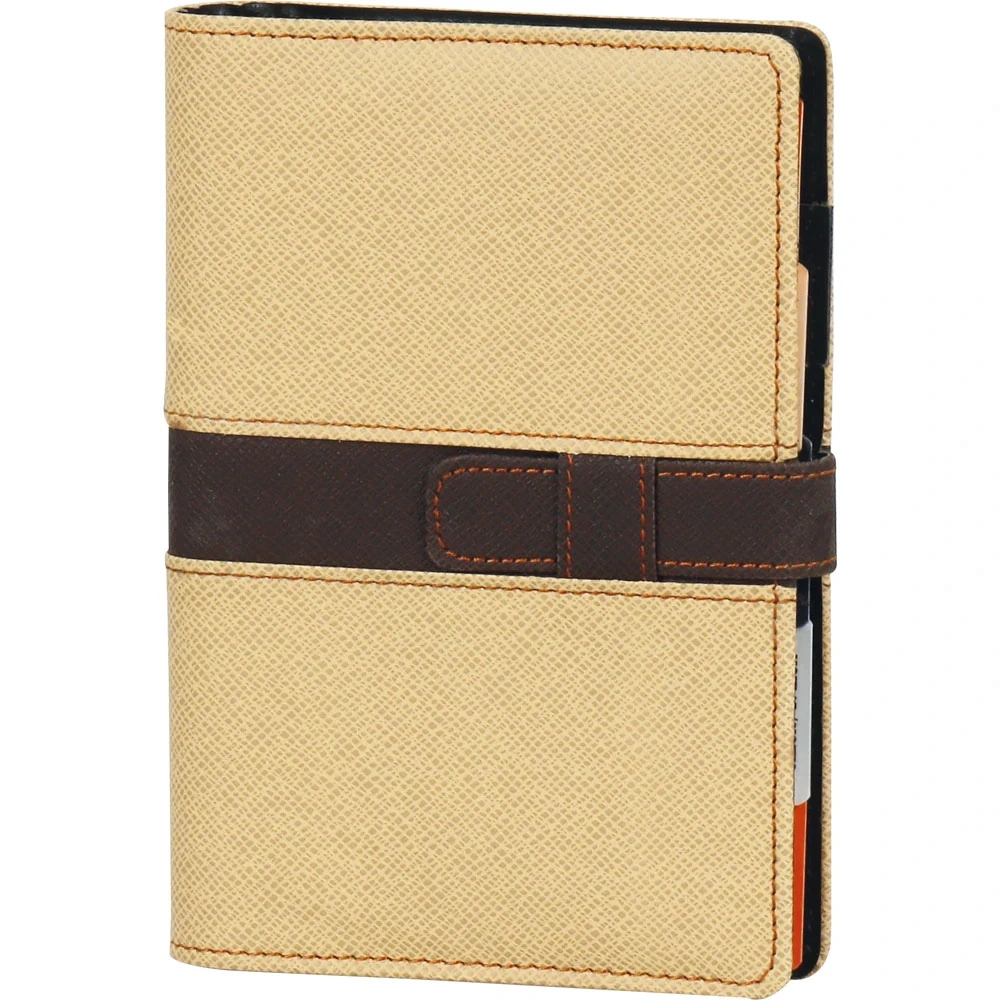 Termo Deri Organizer 10×17 cm, 224 Sayfa, Çizgili, Cep Defteri – Konak