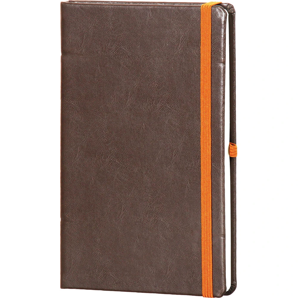 Termo Deri Tarihsiz Defter 13×21 cm, Kalem Tutuculu, Lastikli, Çizgili – Saraçhane