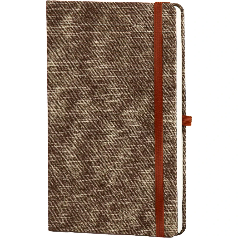 Termo Deri Tarihsiz Defter 13×21 cm, Kalem Tutuculu, Lastikli, Çizgili – Beyoğlu