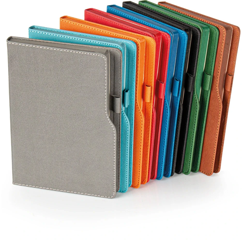 Termo Deri Tarihsiz Defter 14,5×21 cm, Kalem Tutuculu, Çizgili – Çamlıca 2