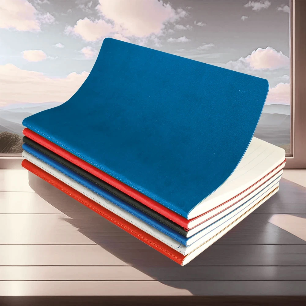 Termo Deri Defter 13×21 cm, Çizgili, Terzi Dikişli – Bayraklı 2