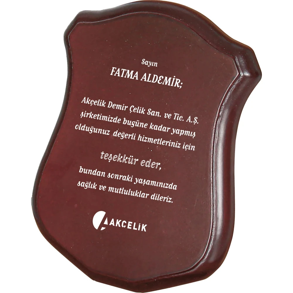 Ahşap Plaket – BK-76