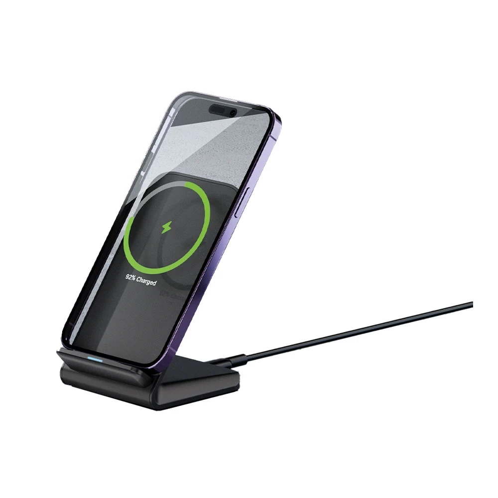 Telefon Standı 12,5×6,5×1 cm, Kutulu, Kablosuz, Işıklı – PWB-410 2