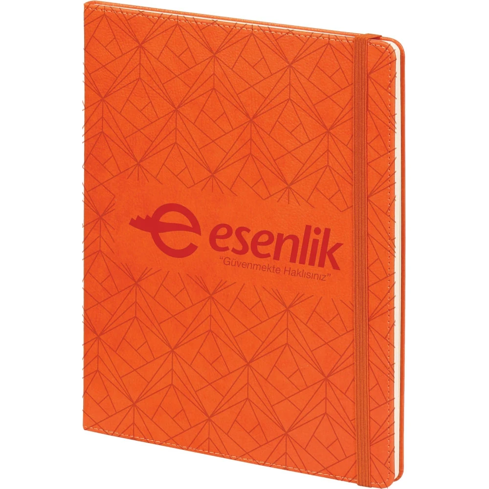 Termo Deri Tarihsiz Defter 19,5×25 cm, Lastikli, Kareli, Desenli – Güngören