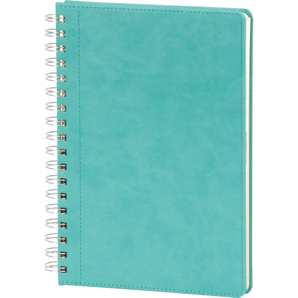 Termo Deri Tarihsiz Defter 20×28 cm, Spiralli, Kareli, Trk – Bağcılar