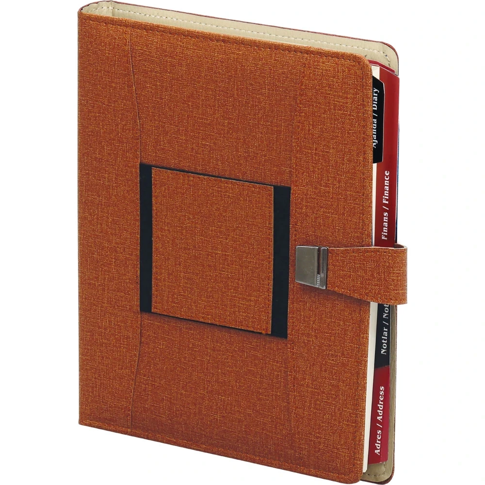 Termo Deri Organizer 18×23 cm, Çizgili, Ajanda – Maslak