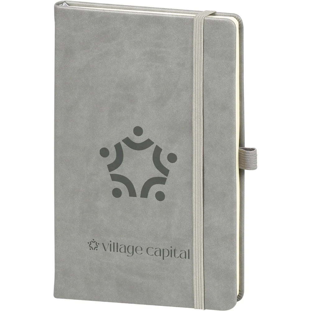 Termo Deri Tarihsiz Defter 13×21 cm, Kalem Tutuculu, Lastikli, Çizgili – Gebze