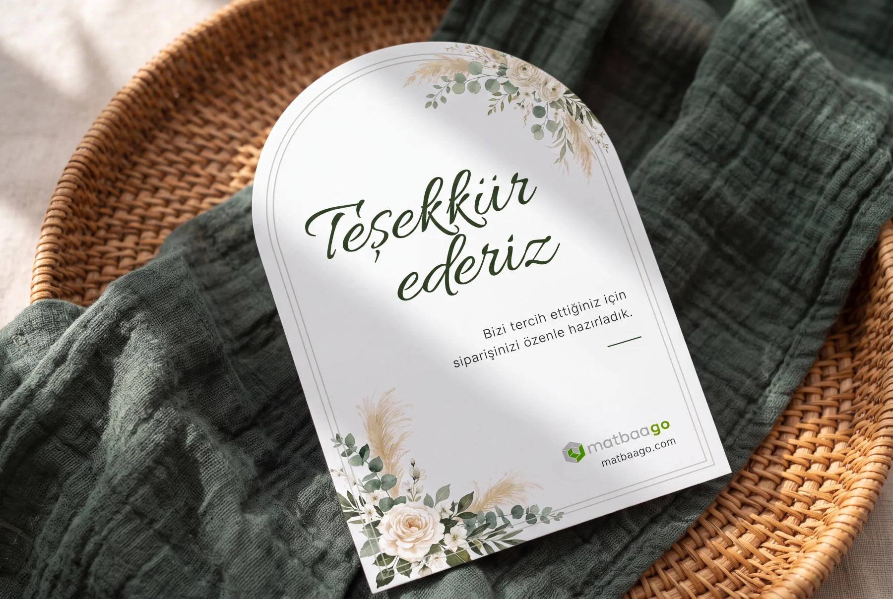 Teşekkür Kartı 2