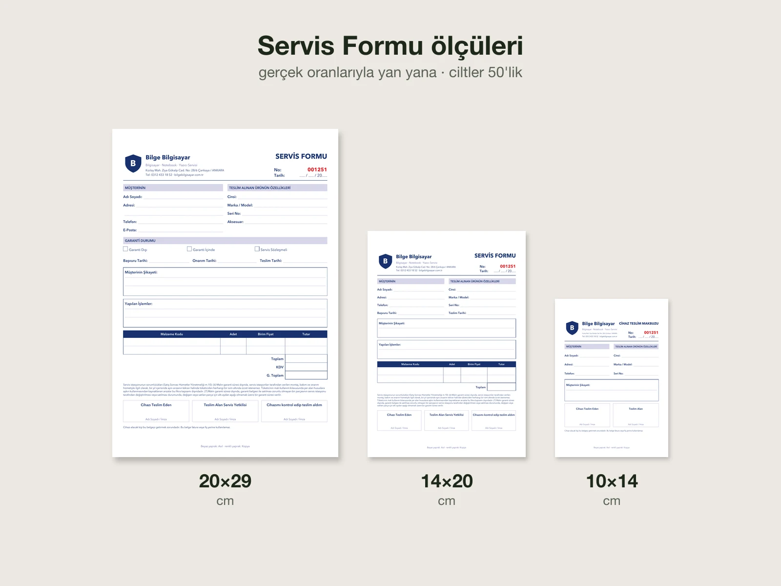 Servis Formu 4