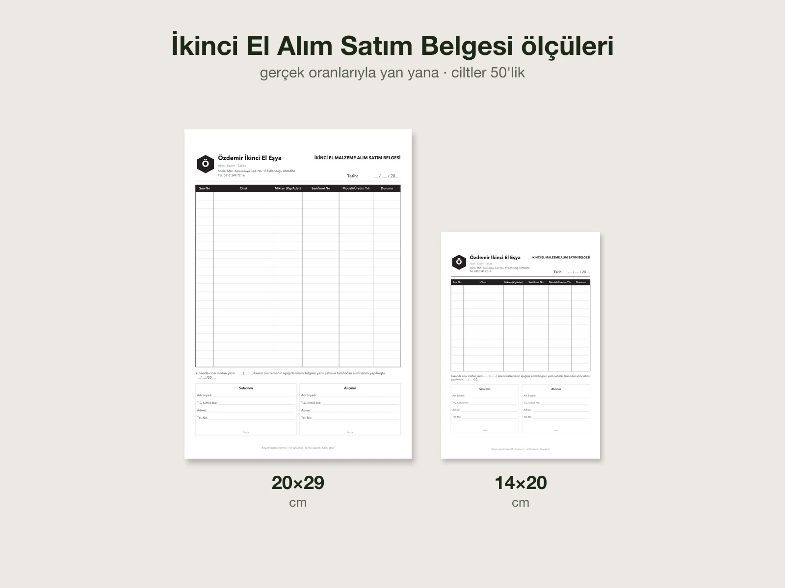 İkinci El Alım Satım Belgesi 4