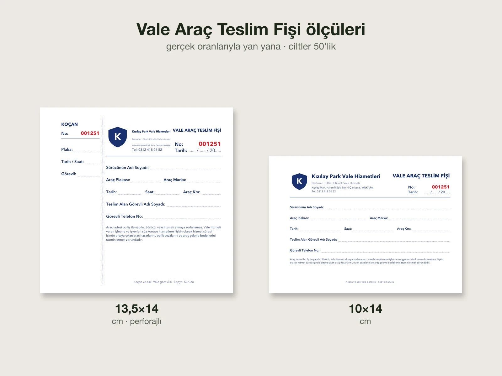 Vale Araç Teslim Fişi 4