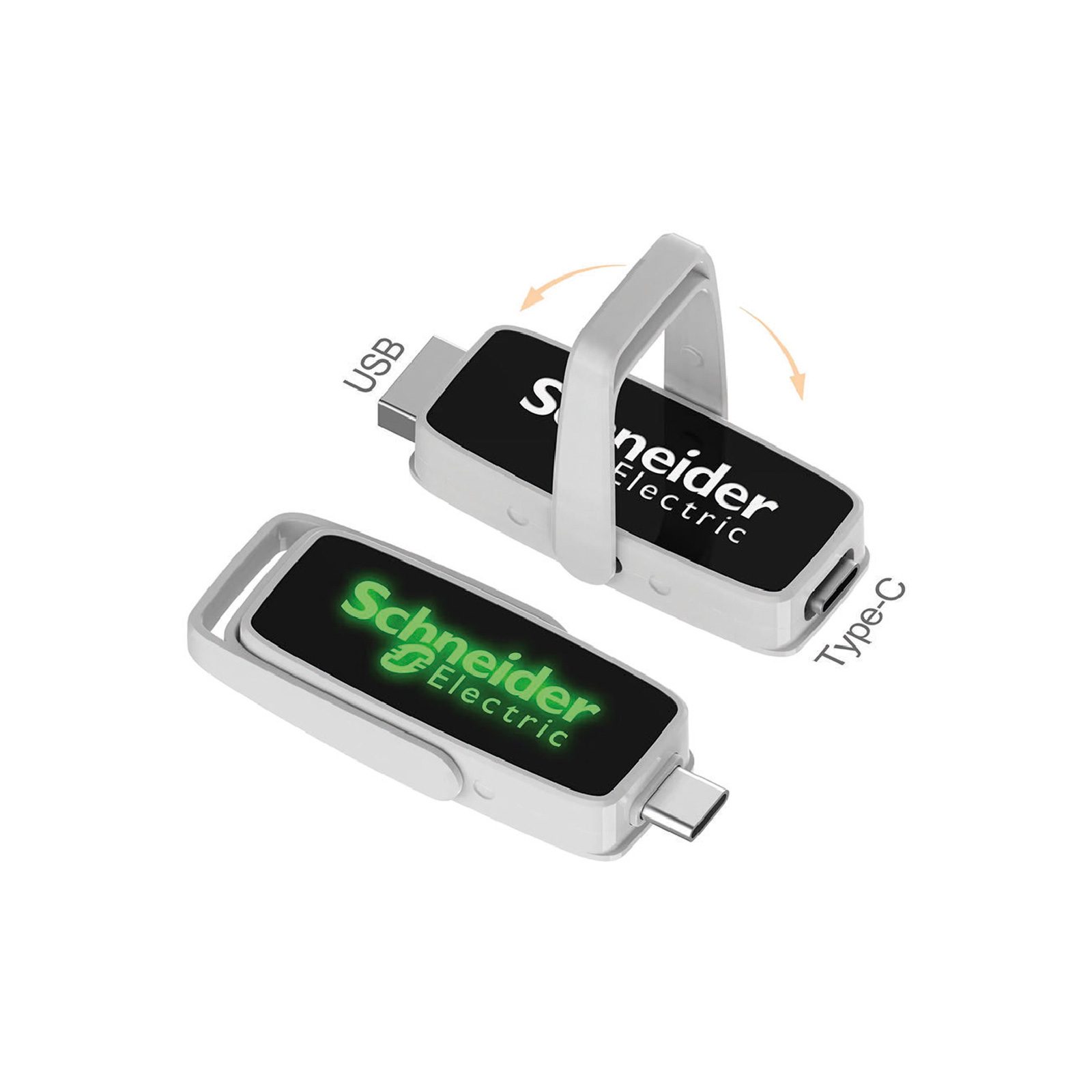 USB Bellek, 32 GB, Işıklı, Type Otg – Ahlat