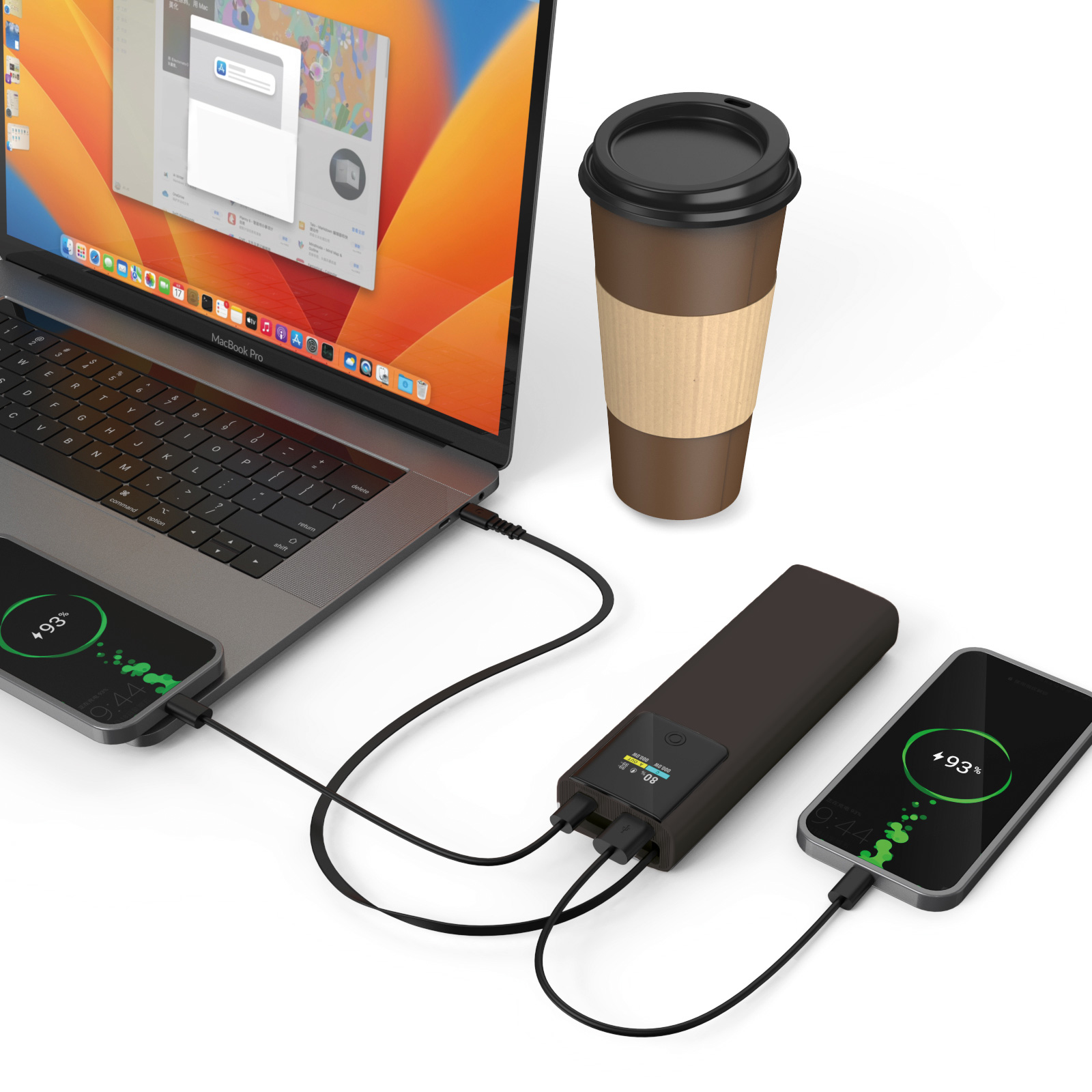 Powerbank, 20.000 mAh, Işıklı – Akyaka 4