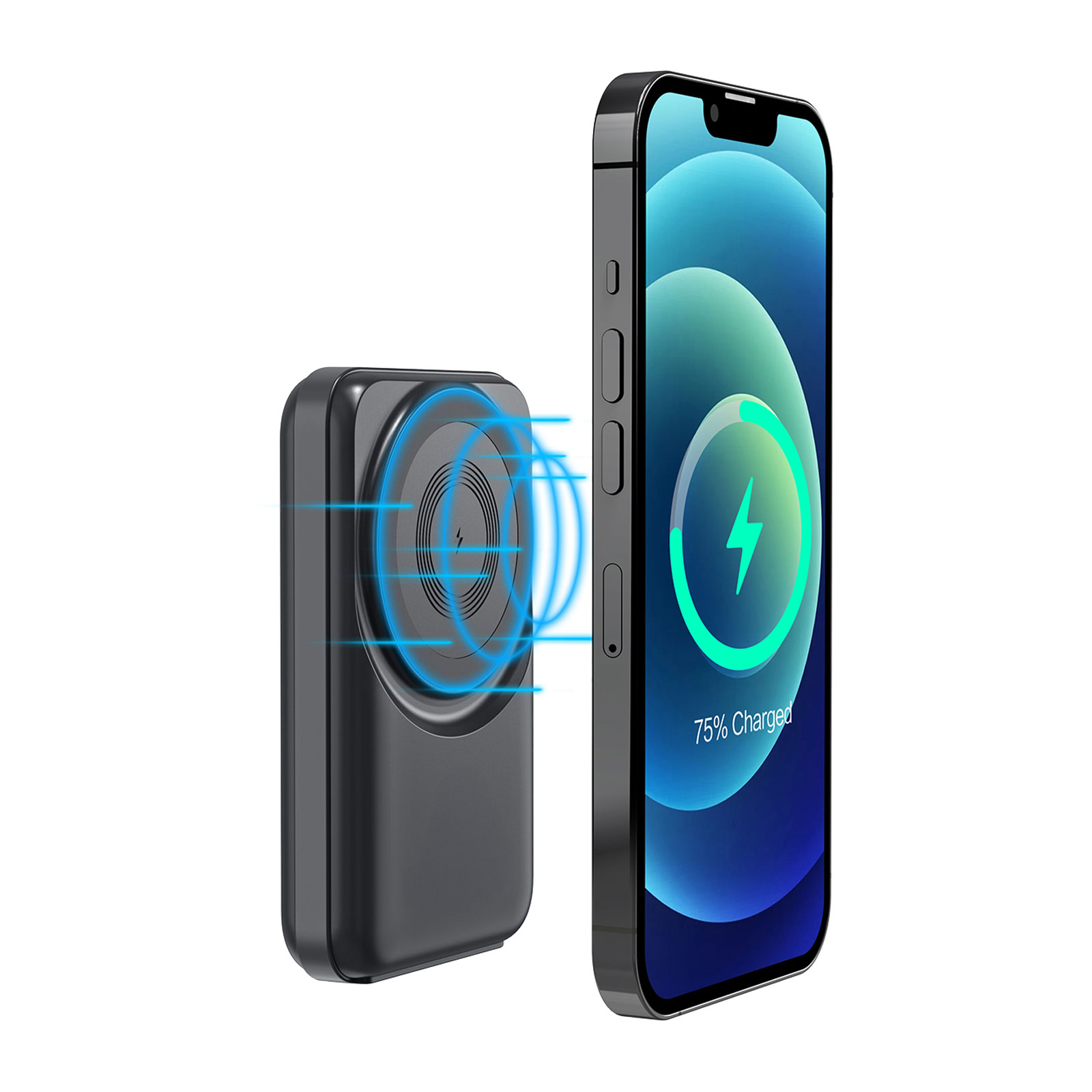 Wireless Powerbank, 10.000 mAh, Kablosuz, Işıklı – Küçükler 3