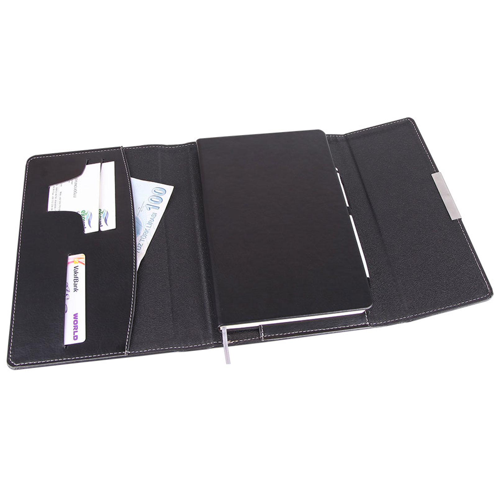 Termo Deri Tarihsiz Defter 16×23 cm, Mıknatıslı Kapak, 224 Sayfa, Çantalı – Ürgüp 2