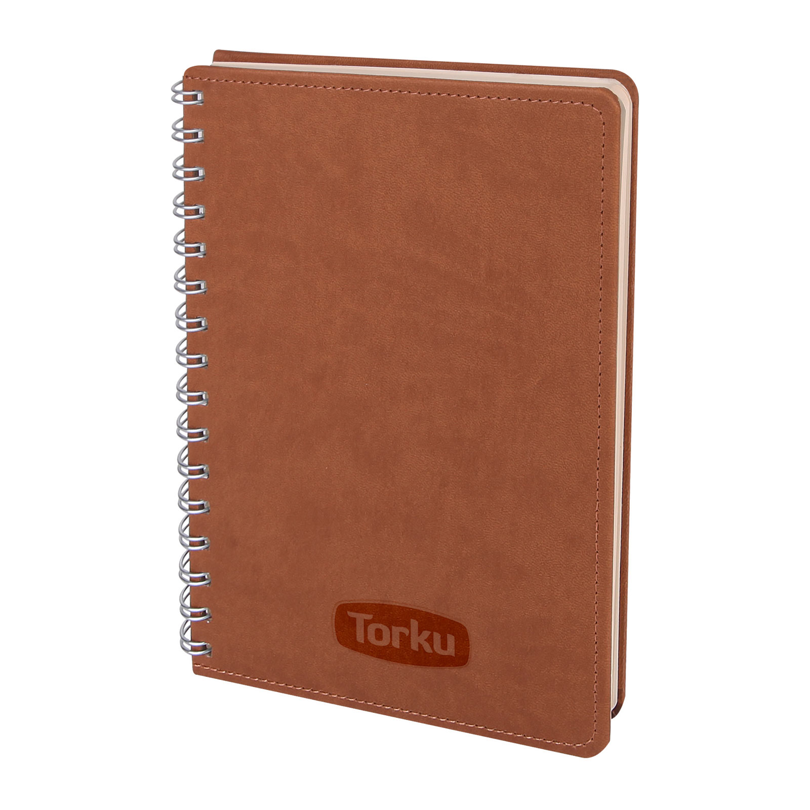 Termo Deri Tarihsiz Defter 15×21 cm, Spiralli, 200 Sayfa – Batıkent