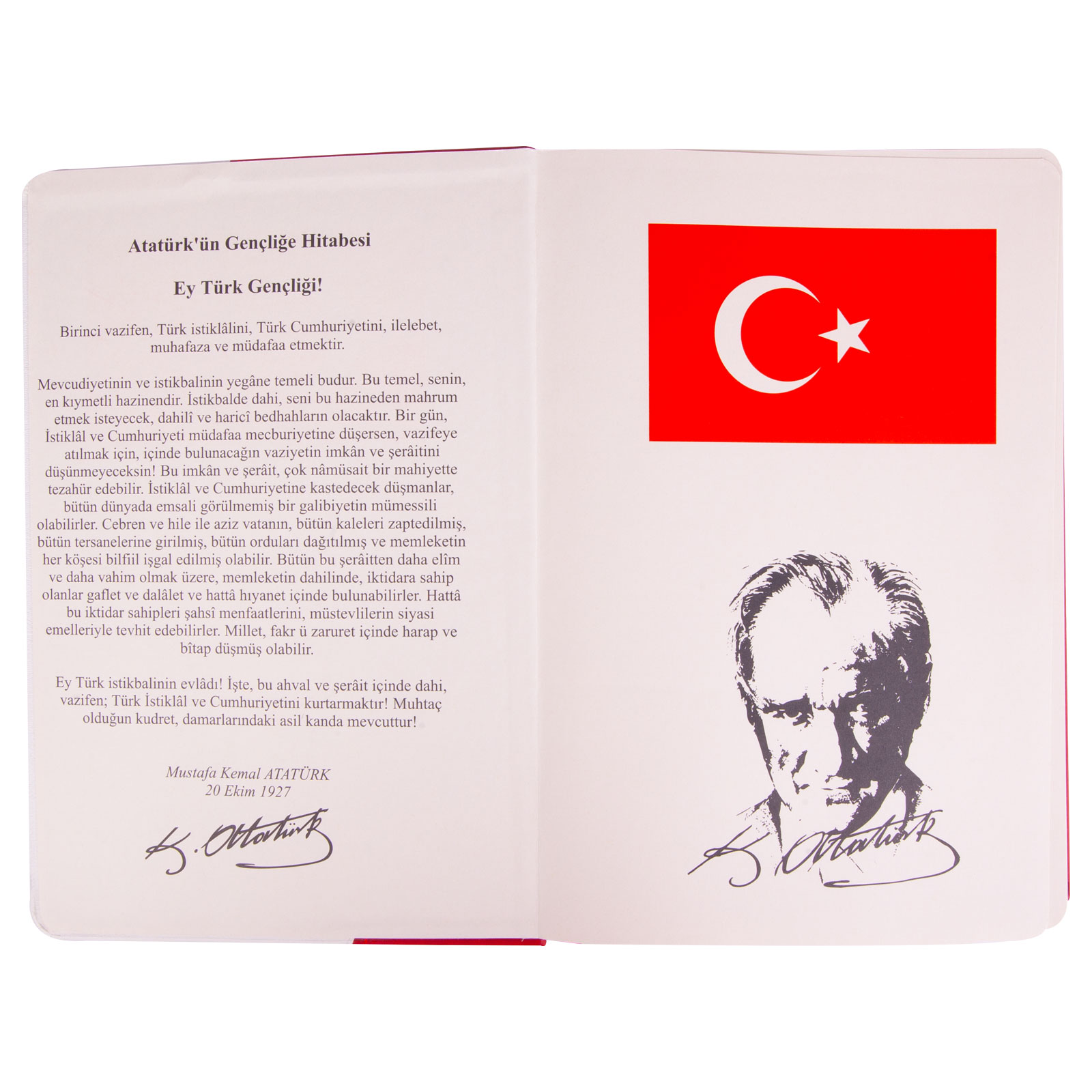 Tarihsiz Defter 17×24 cm, 320 Sayfa – Atatürk 2