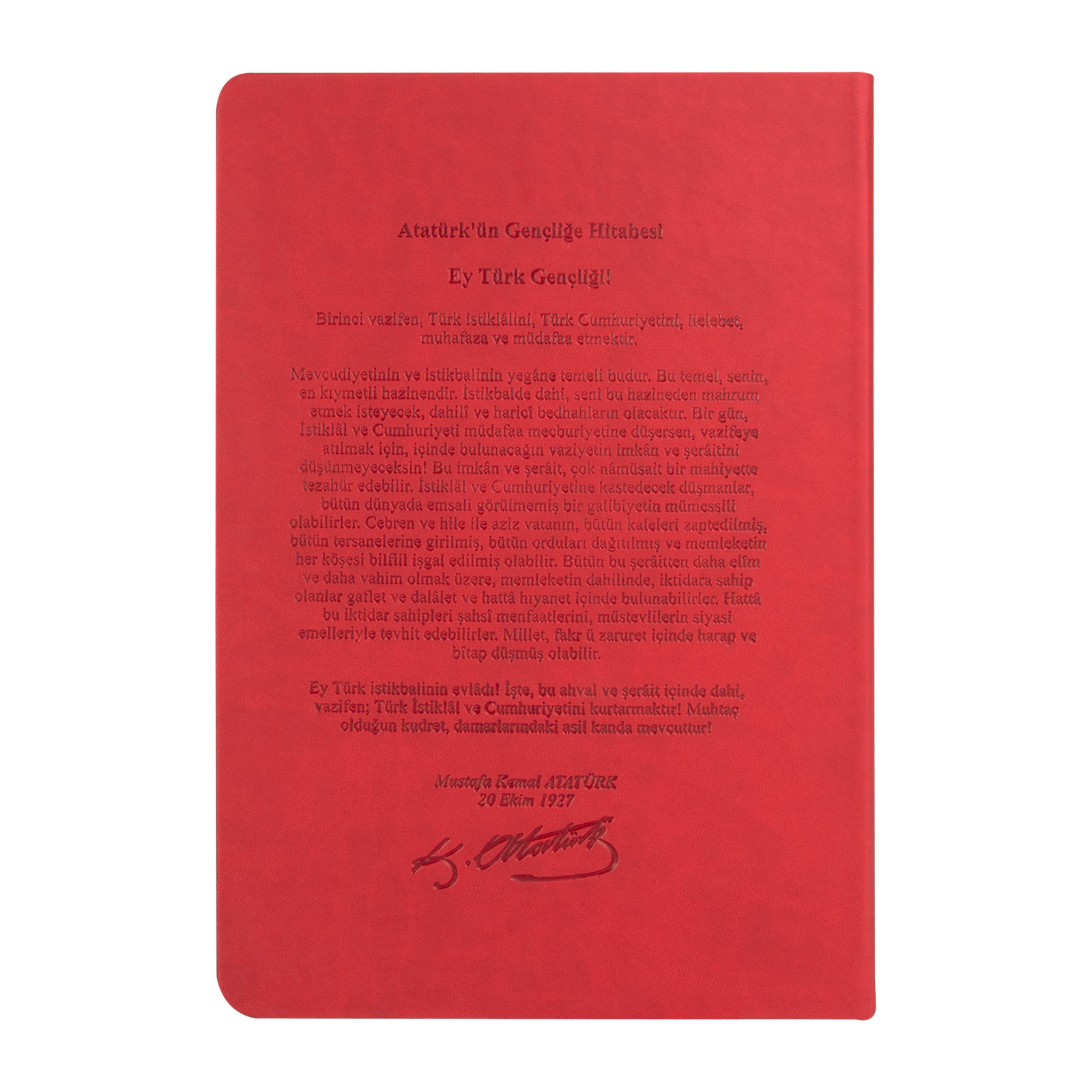 Tarihsiz Defter 17×24 cm, 320 Sayfa – Atatürk 3