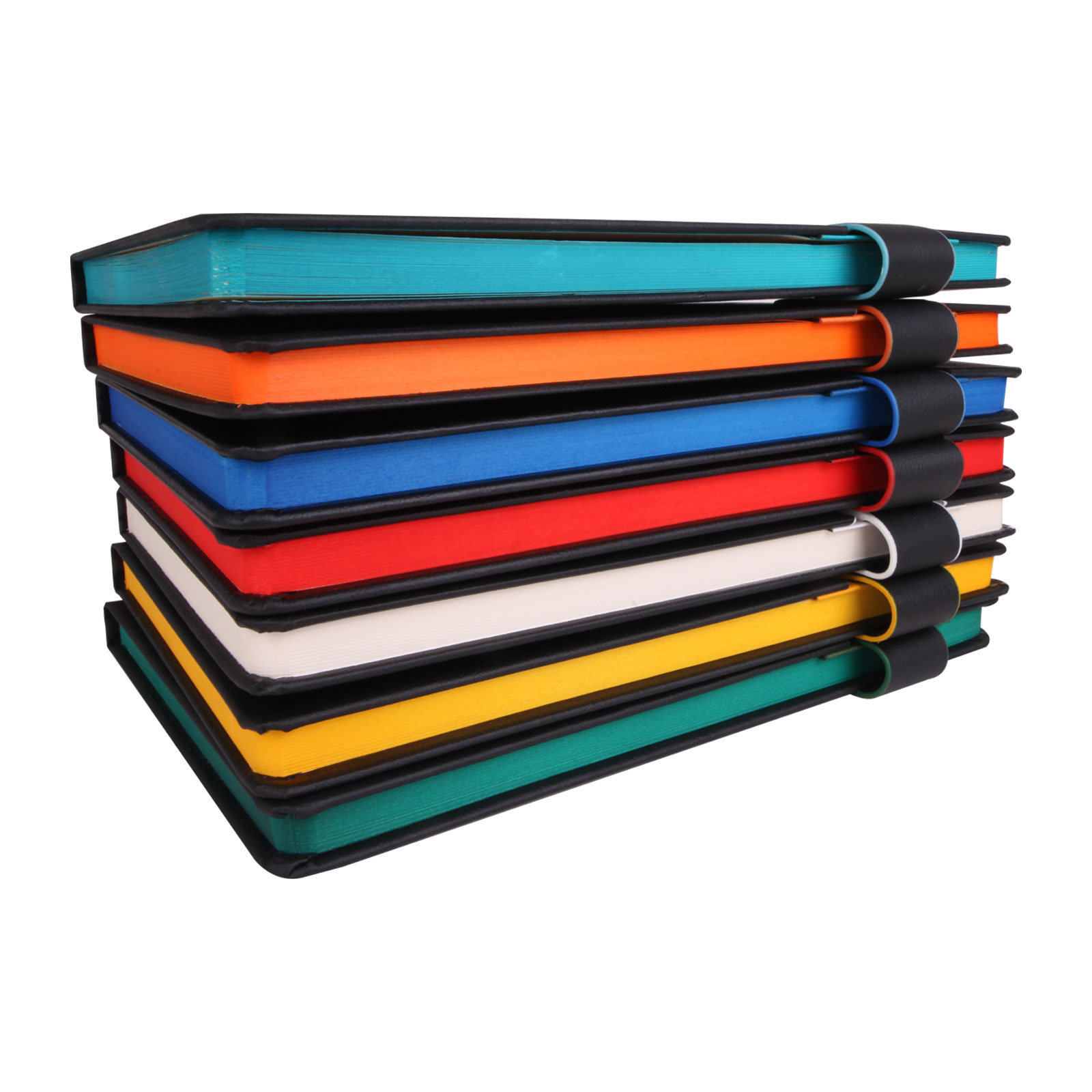Termo Deri Tarihsiz Defter 13×21 cm, Mıknatıslı Kapak, Kenar Boyalı, 224 Sayfa – Emek 3