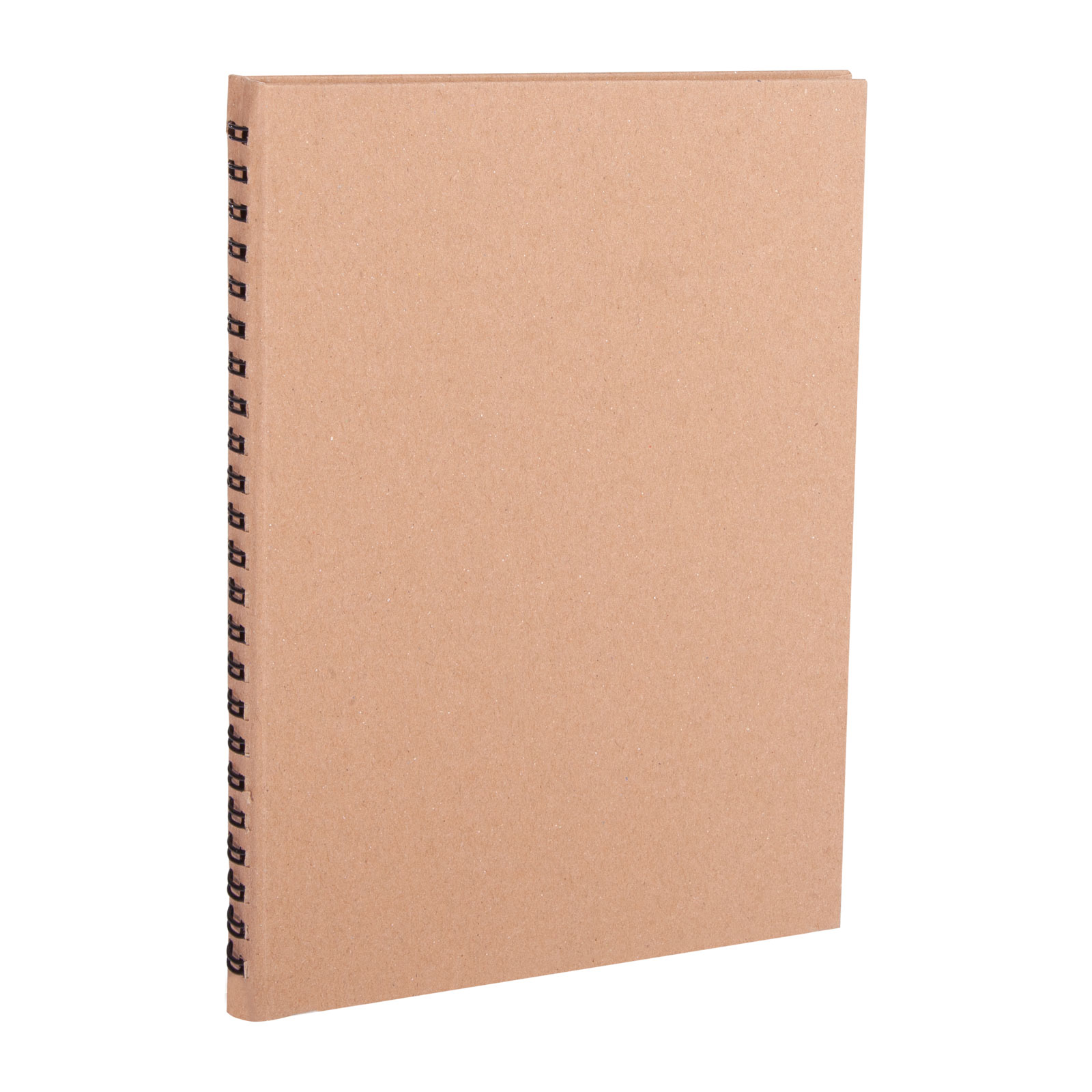 Geri Dönüşümlü Tarihsiz Defter 15×21 cm, Gizli Spiralli, 200 Sayfa, Kraft – Basınevleri