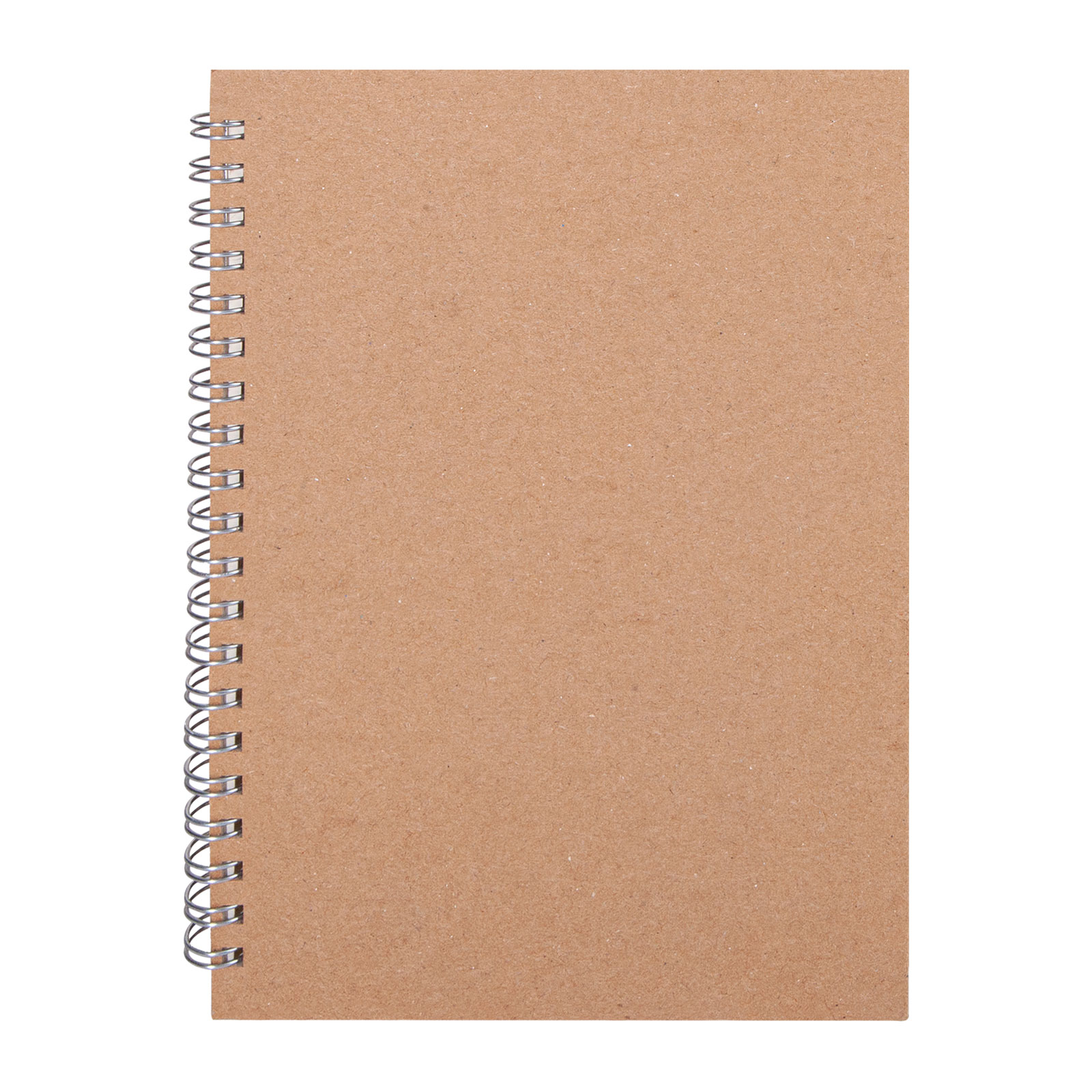 Geri Dönüşümlü Defter 13×18,5 cm, Spiralli, 160 Sayfa, Kraft – Atapark