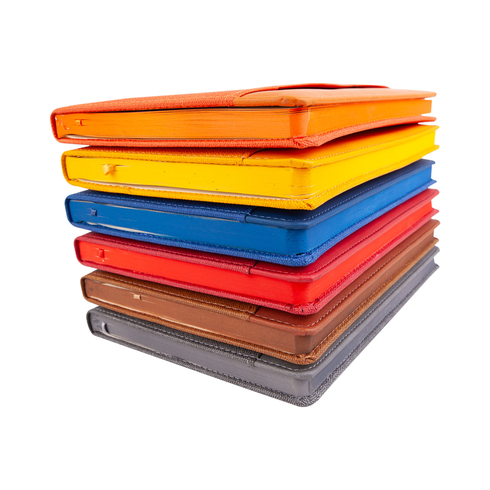 Termo Deri Tarihsiz Defter 15×21 cm, Kenar Boyalı, 224 Sayfa – Koru 3