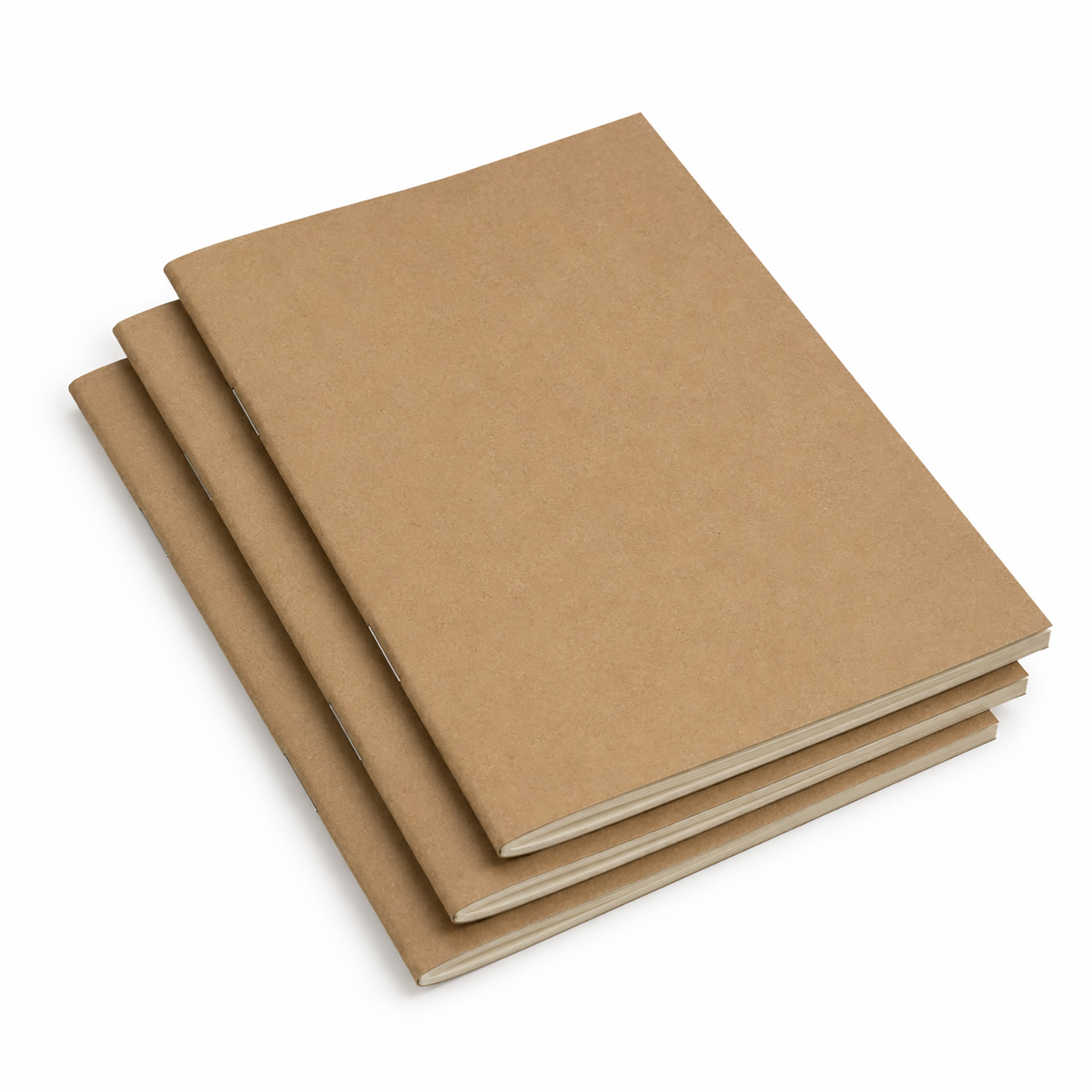 Geri Dönüşümlü Kraft Defter 13×21 cm, 64 Sayfa – Kuzeykent