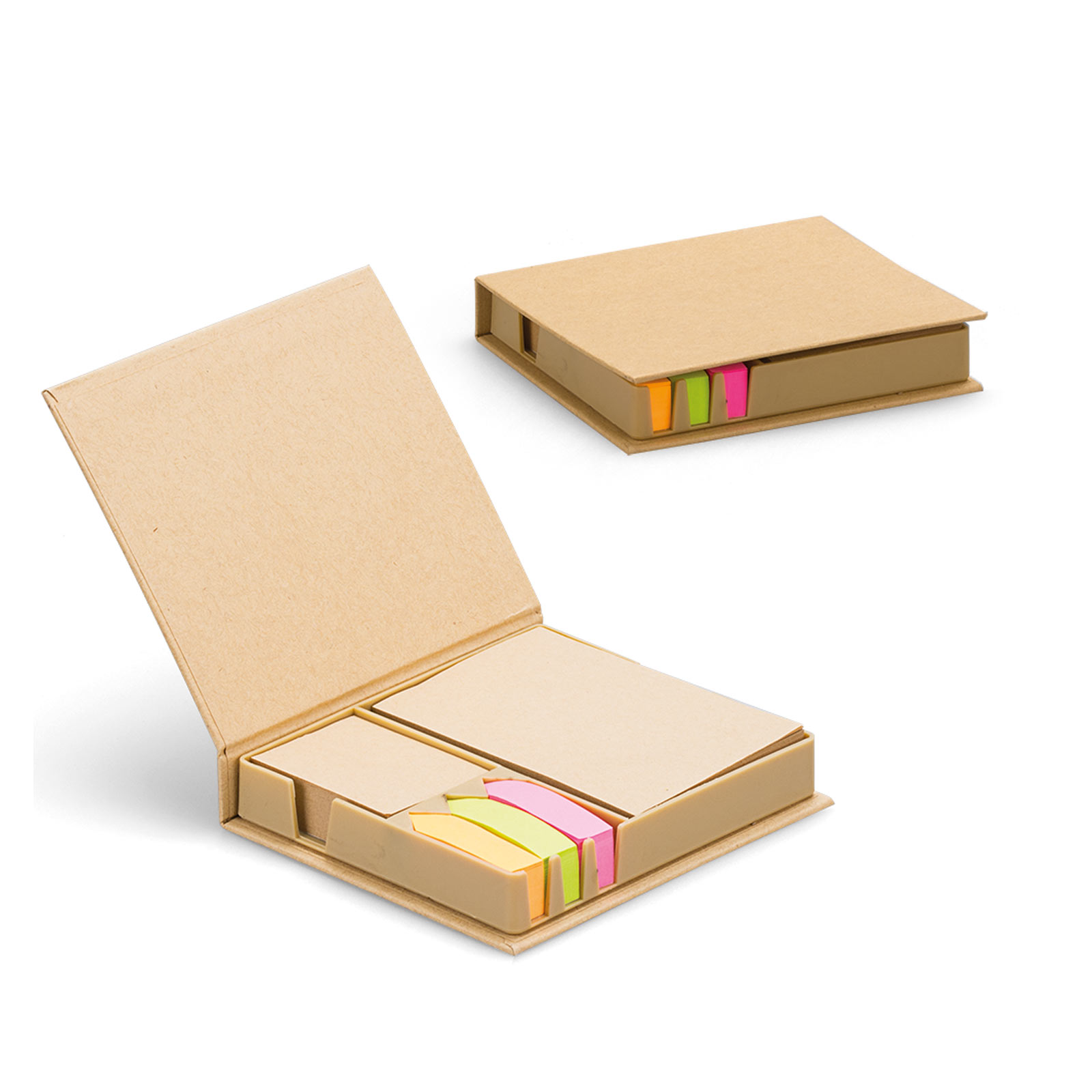 Geri Dönüşümlü Kraft Notluk 11,5×12 cm – Sefir