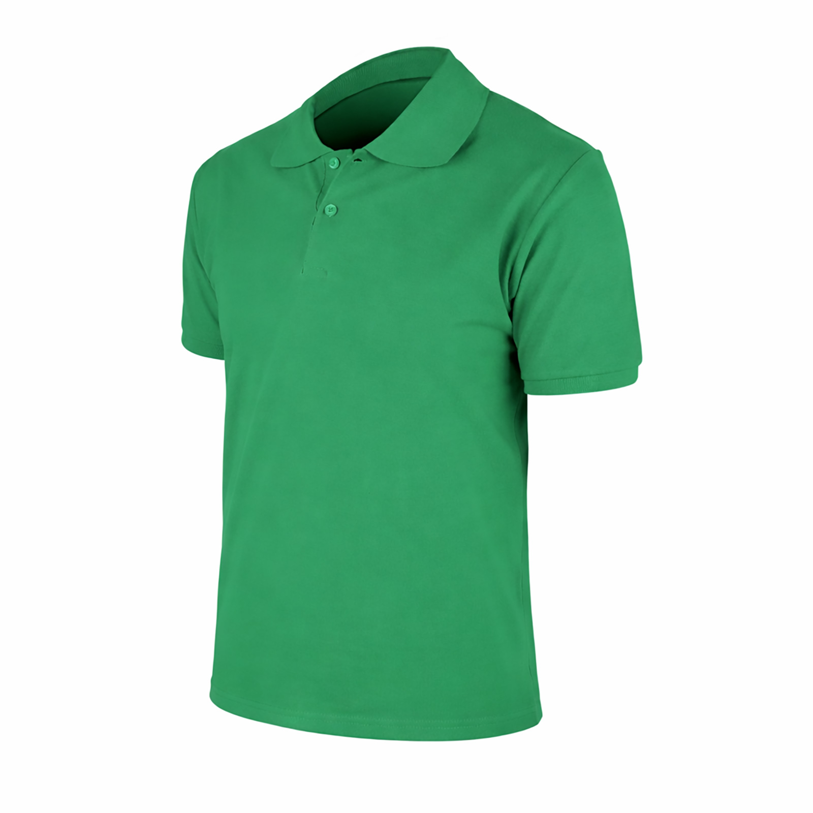 Pamuklu Polo Yaka Tişört, 1. Kalite – Begonya