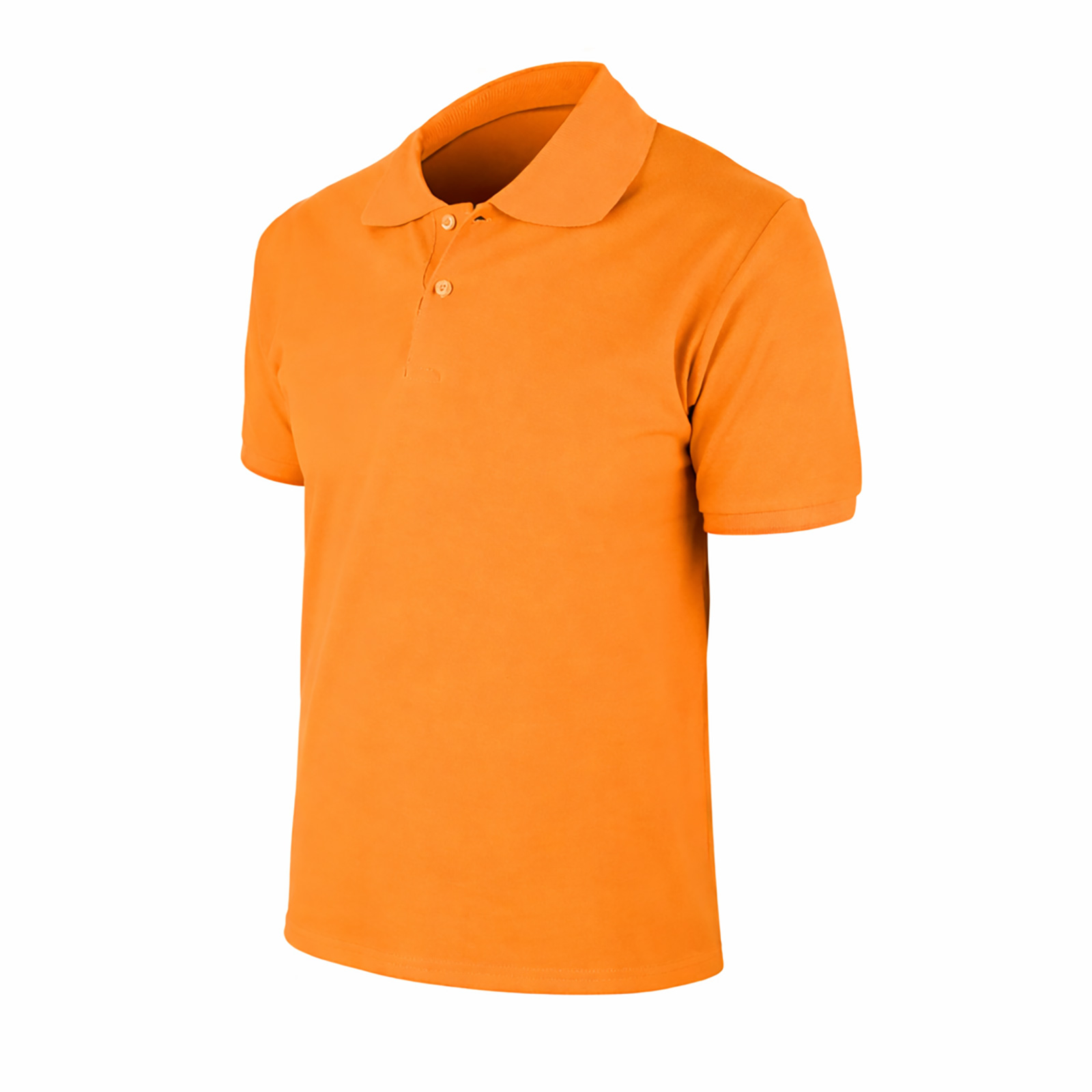 Pamuklu Polo Yaka Tişört, 1. Kalite – Begonya