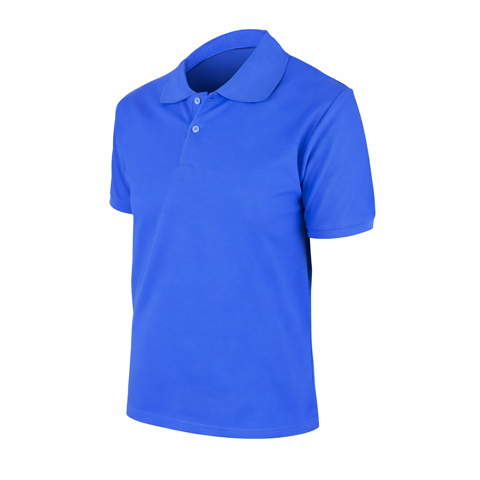 Pamuklu Polo Yaka Tişört, 1. Kalite – Begonya